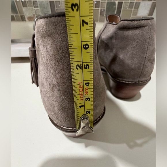 Vionic Taupe Suede Ankle Booties - Picture 6 of 11